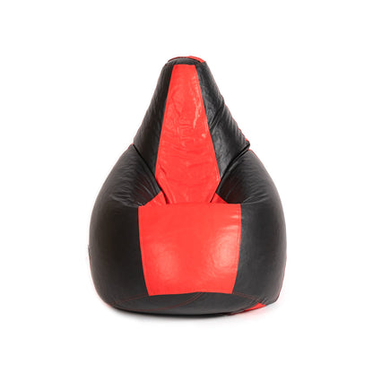 3XL Double-Shaded Teardrop Bean Bag with Beans-Light Shades