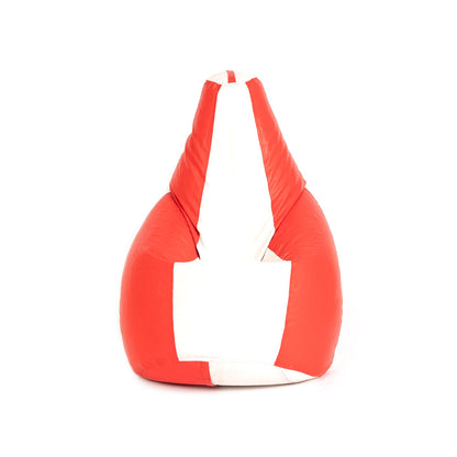 3XL Double-Shaded Teardrop Bean Bag with Beans-Light Shades