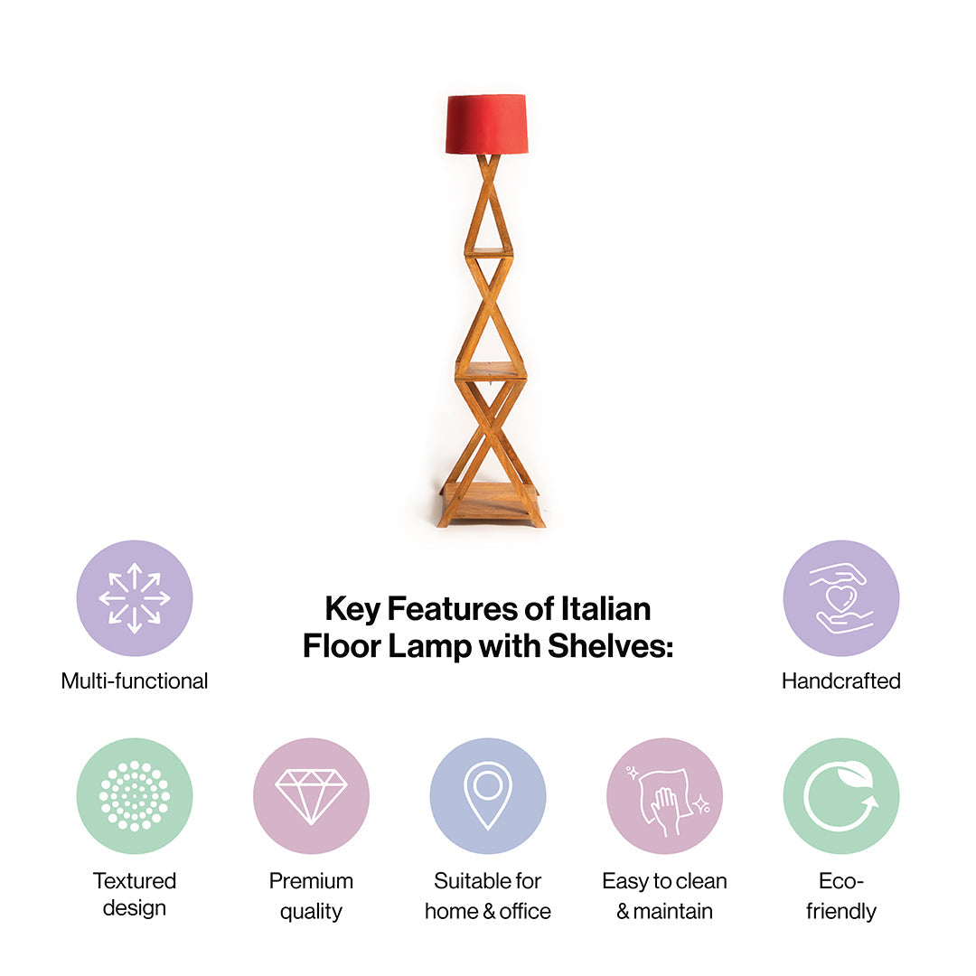 Italian Lamp with Home Decor Corner Design