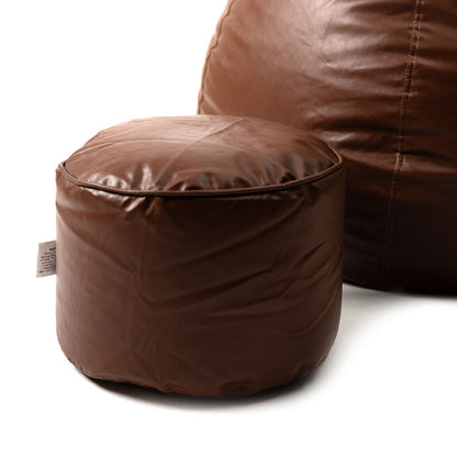4XL Tear Drop Bean Bag with Footrest Filled