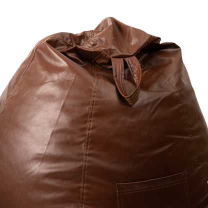 XXXXL Teardrop Filled Bean Bag with Footrest and Cushions