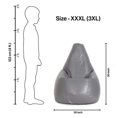 XXXL Teardrop Bean Bag with Bean Filling