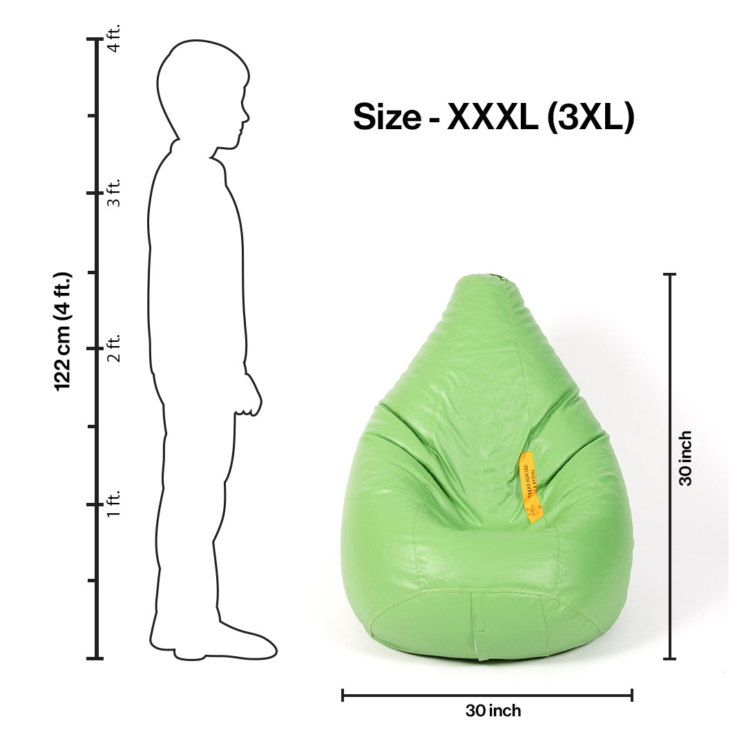 XXXL Teardrop Bean Bag with Bean Filling