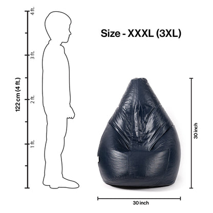 XXXL Teardrop Bean Bag with Bean Filling