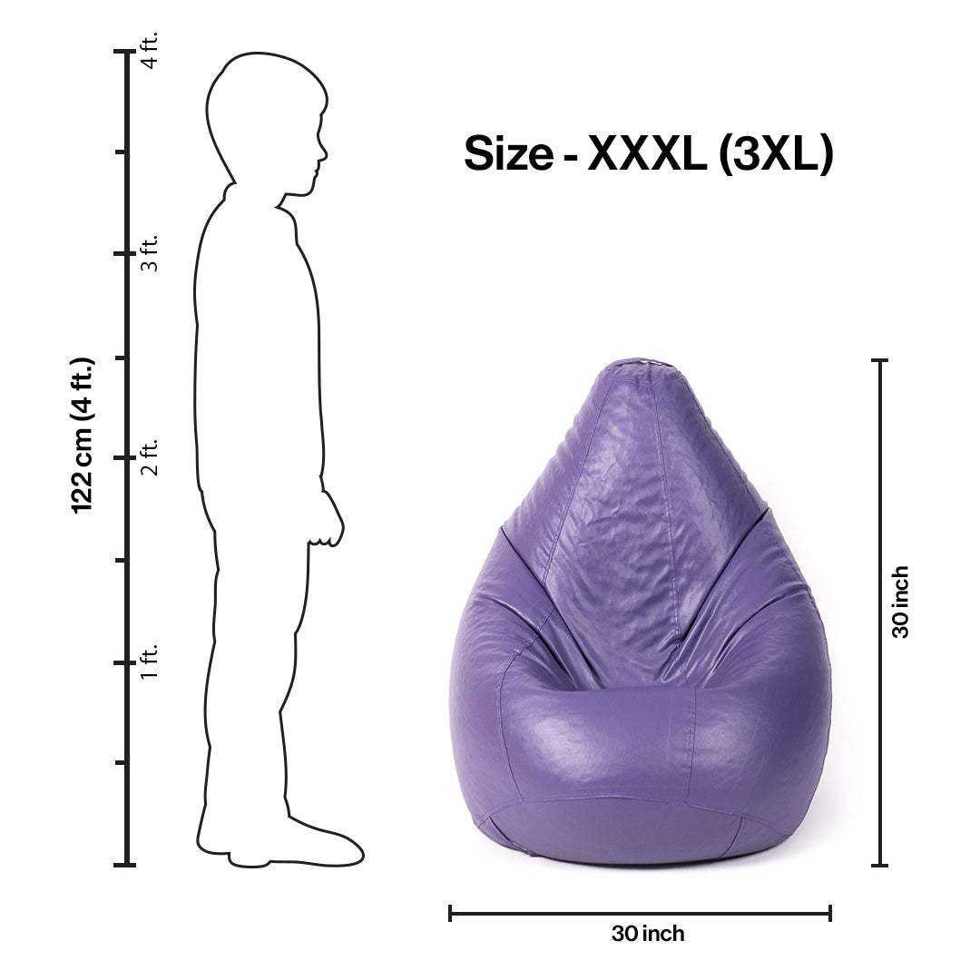 XXXL Teardrop Bean Bag with Bean Filling
