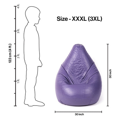 XXXL Teardrop Bean Bag with Bean Filling