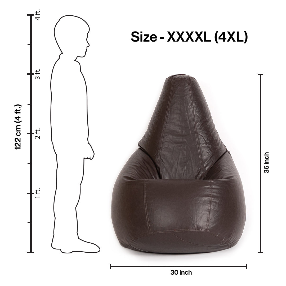 XXXXL Teardrop Bean Bag With Bean