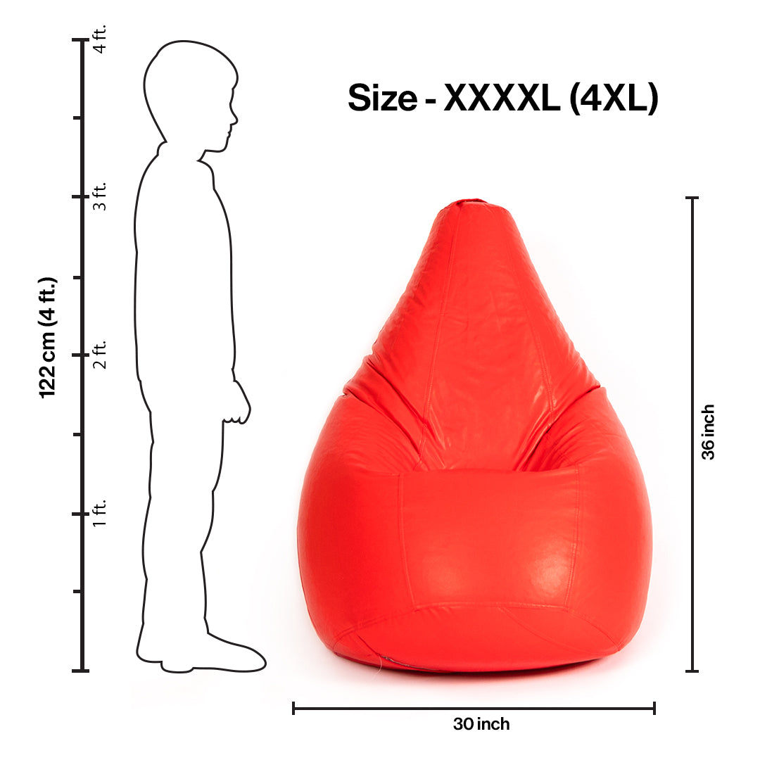XXXXL Teardrop Bean Bag With Bean
