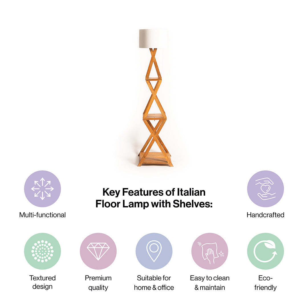 Italian Lamp with Home Decor Corner Design