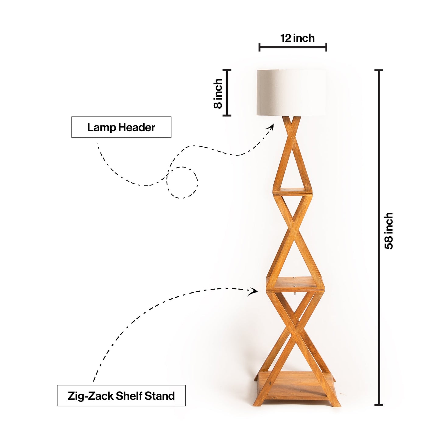 Italian Lamp with Home Decor Corner Design