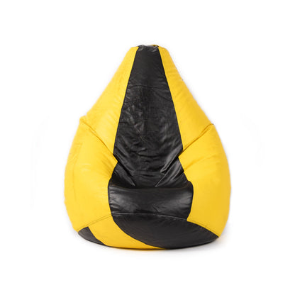 3XL Double-Shaded Teardrop Bean Bag with Beans-Light Shades