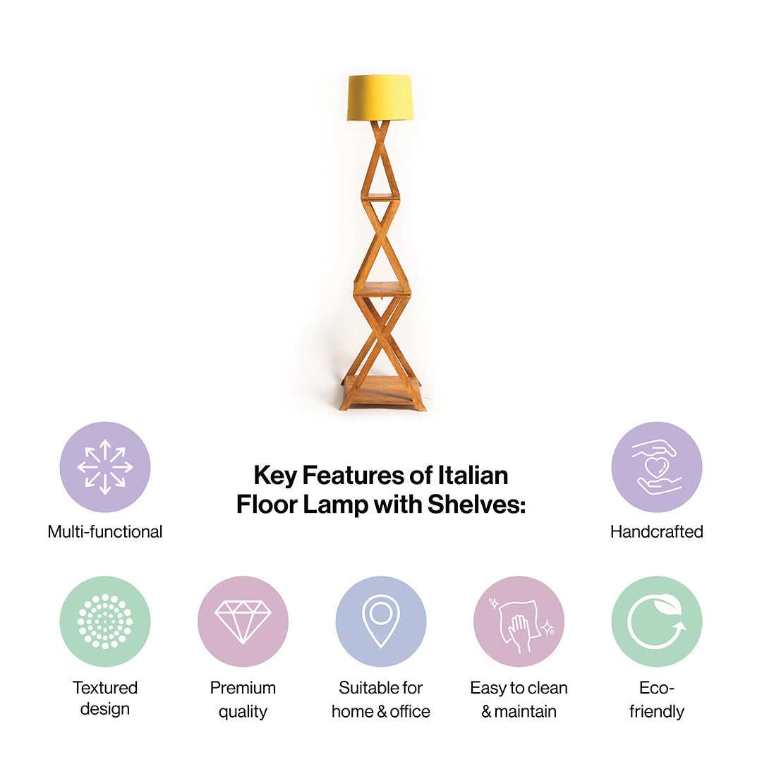 Italian Lamp with Home Decor Corner Design