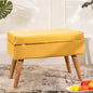 Upholstered Oval Bench Ottoman
