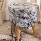Printed Ottoman Pouffe Stool