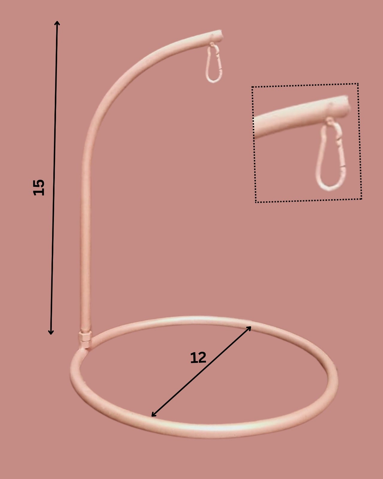 Ladoo Gopal Swing Jhoola – Handcrafted White & Orange